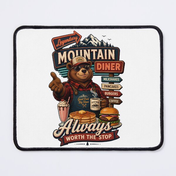 Item preview, Mountain Diner Bear Breakfast designed and sold by Sovereign Supply Co..