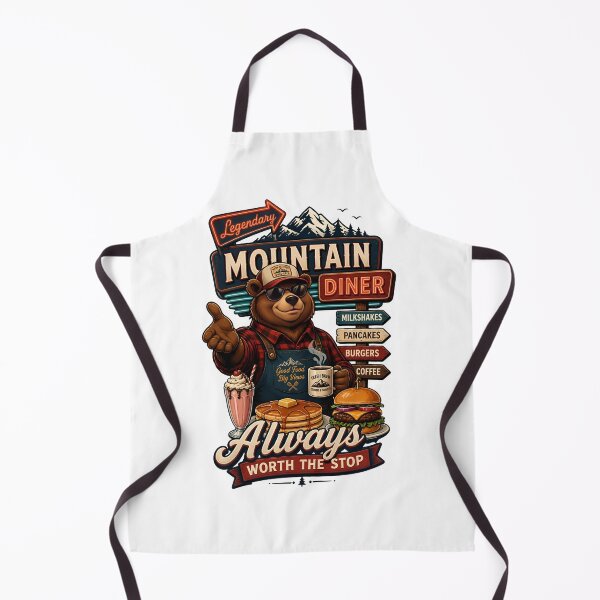 Item preview, Mountain Diner Bear Breakfast designed and sold by Sovereign Supply Co..