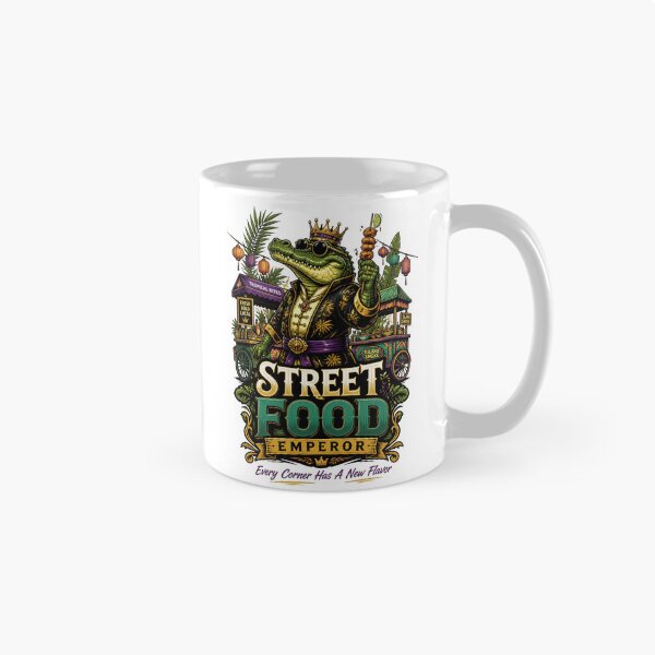 Item preview, Street Food Emperor Crocodile designed and sold by Sovereign Supply Co..