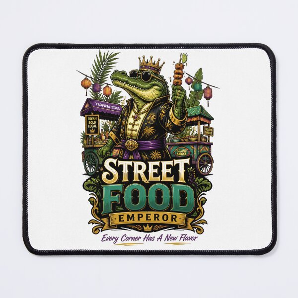 Item preview, Street Food Emperor Crocodile designed and sold by Sovereign Supply Co..