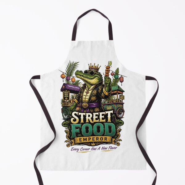 Item preview, Street Food Emperor Crocodile designed and sold by Sovereign Supply Co..
