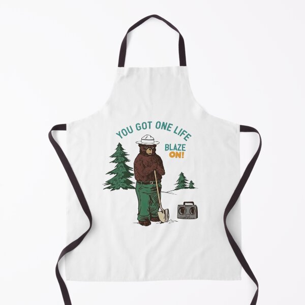 Item preview, Blaze On You Got One Life Smokey Bear designed and sold by Landesign.