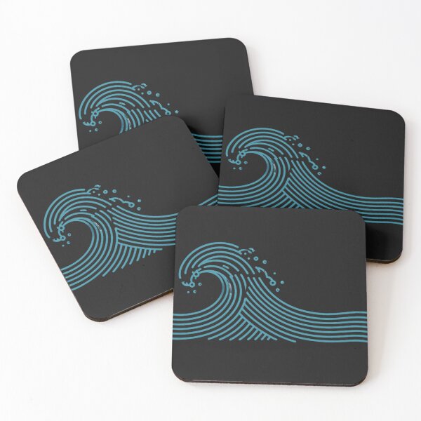 Item preview, Minimalist Zen Wave: Abstract Geometric Line Art designed and sold by 63Hotpeppers.