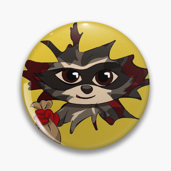 Item preview, Sneaky Raccoon Peeking Through Torn Shirt | Funny Bandit Illusion designed and sold by Fun Funky Designs.