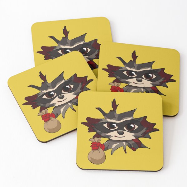 Item preview, Sneaky Raccoon Peeking Through Torn Shirt | Funny Bandit Illusion designed and sold by Fun Funky Designs.