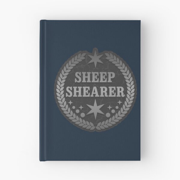 Item preview, Sheep shearer silver 1 designed and sold by RedPoppyStudio.