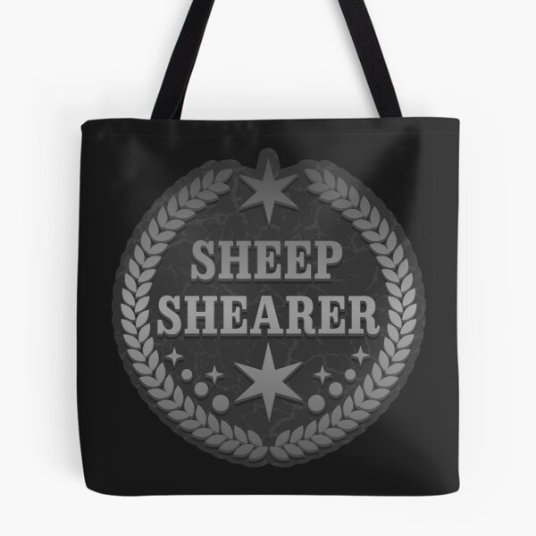 Item preview, Sheep shearer silver 1 designed and sold by RedPoppyStudio.