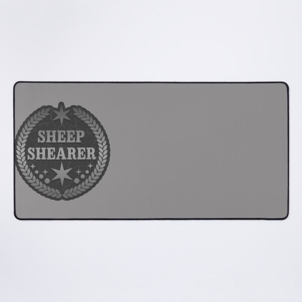 Item preview, Sheep shearer silver 1 designed and sold by RedPoppyStudio.
