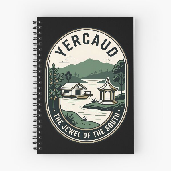 Item preview, Yercaud India Vintage Travel Emblem Nature Badge designed and sold by k3rstman1.