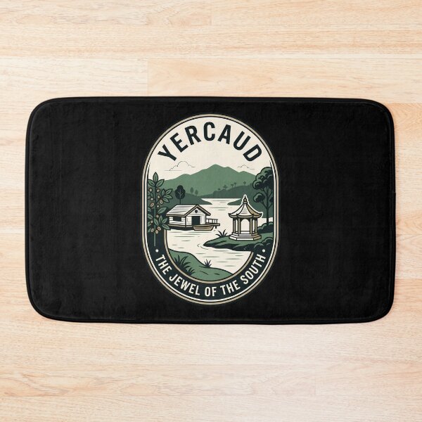 Item preview, Yercaud India Vintage Travel Emblem Nature Badge designed and sold by k3rstman1.