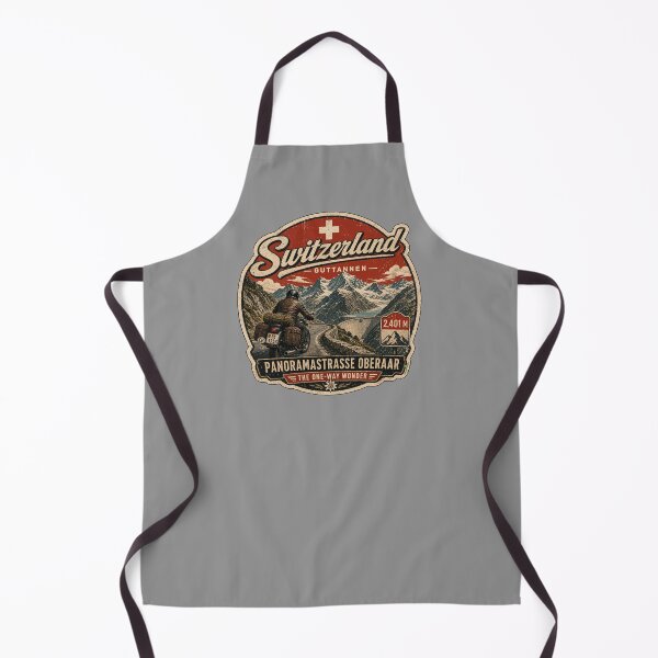 Item preview, Panoramastrasse Oberaar, Grimsel Pass Switzerland Sticker TShirt 04 designed and sold by OuterShellUK.