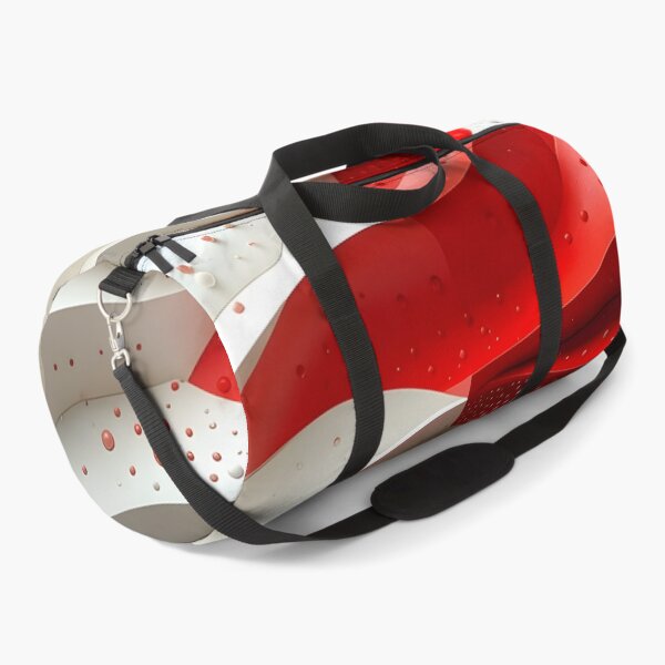 Item preview, Dynamic Red and White Abstract Spiral designed and sold by Vicky Brago-Mitchell®.