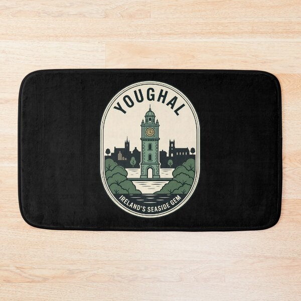 Item preview, Youghal Ireland Vintage Travel Emblem Clock Tower designed and sold by k3rstman1.