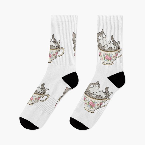 Item preview, a Cup of Weirdness : Funny Silly Cat Cartoon designed and sold by Woketoon.