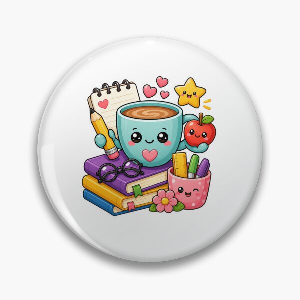 Item preview, Cute Teacher Coffee | Kawaii School Supplies Teacher Gift designed and sold by Pixanova.