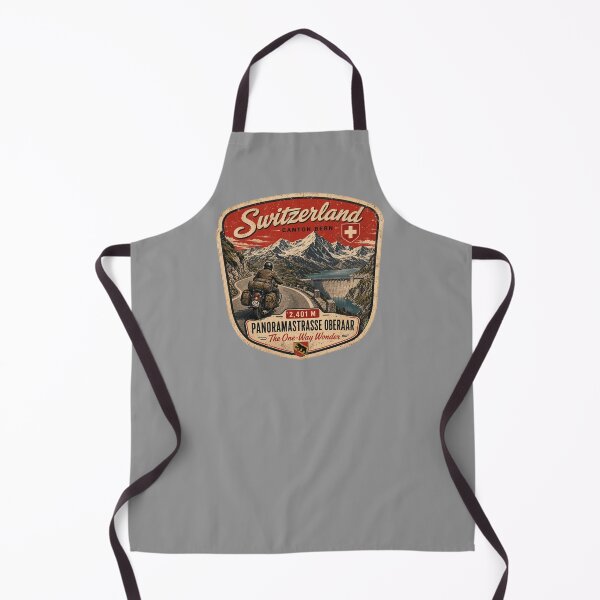 Item preview, Panoramastrasse Oberaar, Grimsel Pass Switzerland Sticker TShirt 05 designed and sold by OuterShellUK.