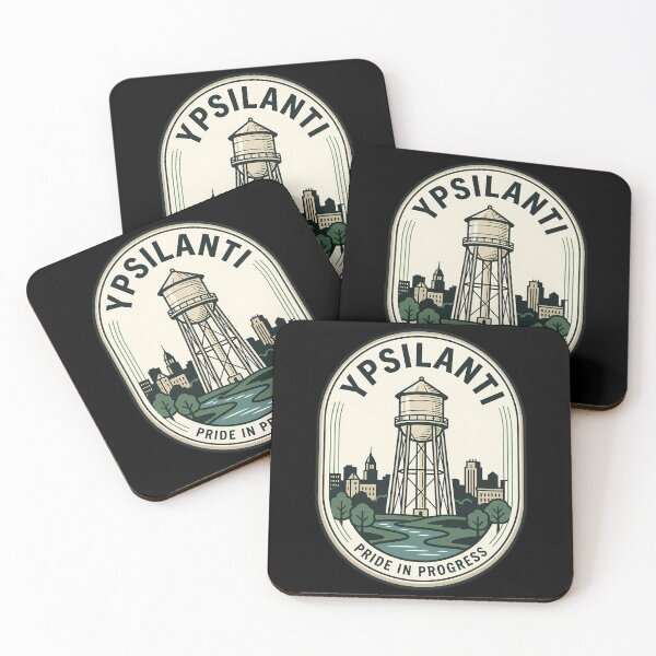Item preview, Vintage Travel Emblem Ypsilanti Michigan Water Tower designed and sold by k3rstman1.