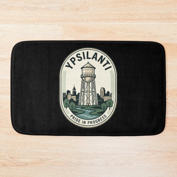 Item preview, Vintage Travel Emblem Ypsilanti Michigan Water Tower designed and sold by k3rstman1.