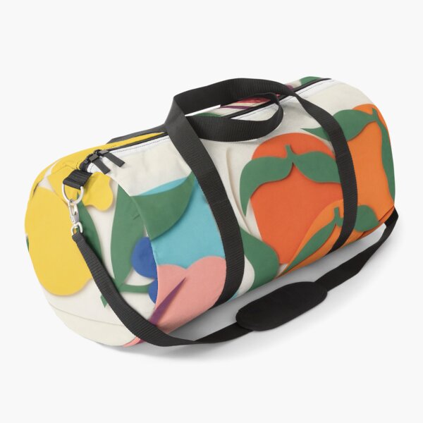 Item preview, Matisse Inspired Summer Fruit Market | Colorful Mediterranean Cut Paper Collage Wall Art designed and sold by Tamas Das.