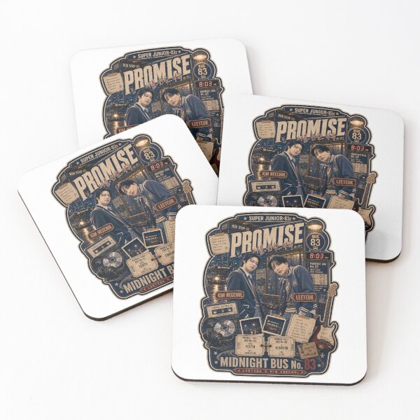 Item preview,  Leeteuk Heechul Promise Retro Band Style Design designed and sold by Valeree Store.