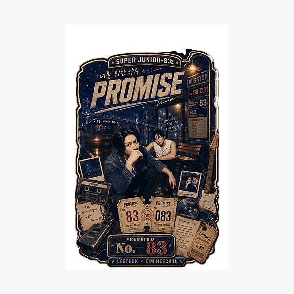 Item preview, Super Junior 83z Eternal Friendship Film Poster designed and sold by Valeree Store.