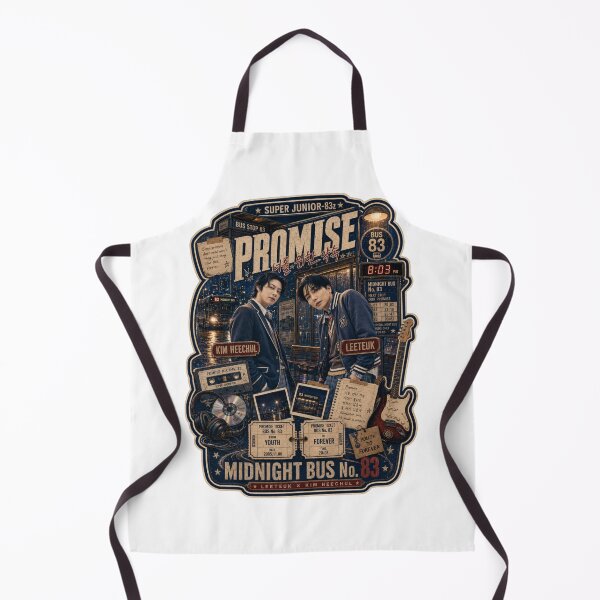 Item preview, Leeteuk Heechul Promise Retro Band Style Design designed and sold by Valeree Store.