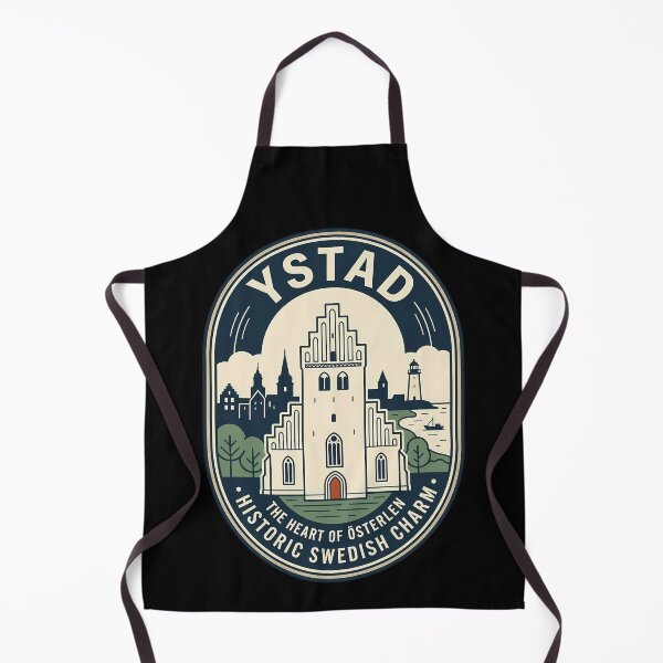 Item preview, Ystad Sweden Vintage Travel Emblem Historic Charm designed and sold by k3rstman1.