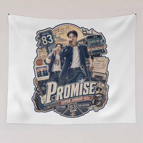 Item preview, Super Junior 83z Kings of Hallyu Blue Crown Design designed and sold by Valeree Store.