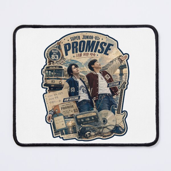 Artikelvorschau, Super Junior 83z Promise Vintage Freundschaftsposter entworfen und verkauft von Valeree Store.
