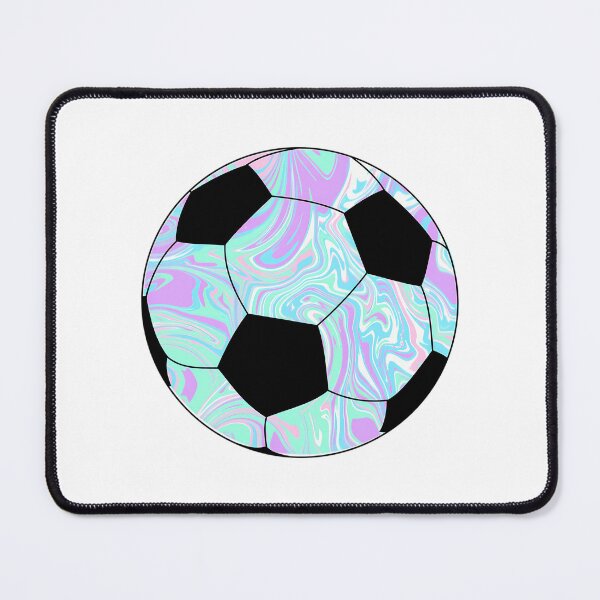Item preview, Bluepurple Soccer Ball designed and sold by lenadimoto.