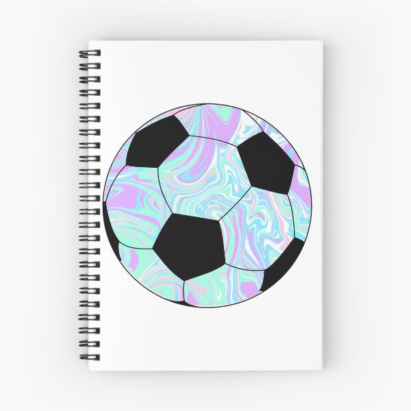 Item preview, Bluepurple Soccer Ball designed and sold by lenadimoto.
