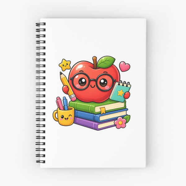 Item preview, Cute Teacher Apple | Kawaii School Teacher Gift designed and sold by Pixanova.