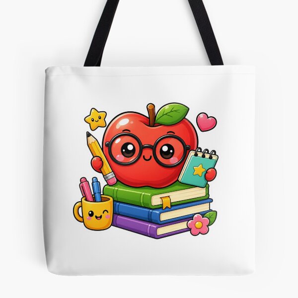 Item preview, Cute Teacher Apple | Kawaii School Teacher Gift designed and sold by Pixanova.
