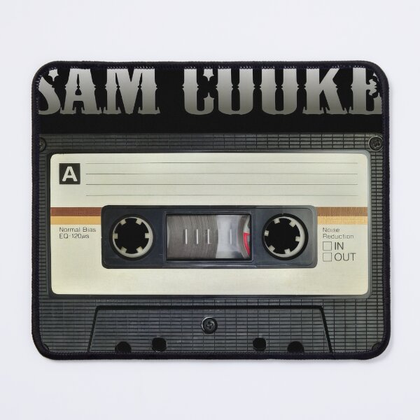 Item preview, Vintage SAM COOKE Text With Black Cassette Tape Aesthetic and Minimalist #8432 designed and sold by dan-ell.