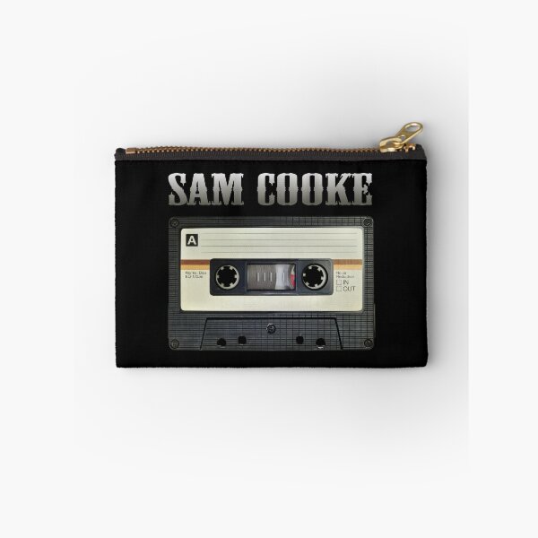Item preview, Vintage SAM COOKE Text With Black Cassette Tape Aesthetic and Minimalist #8432 designed and sold by dan-ell.