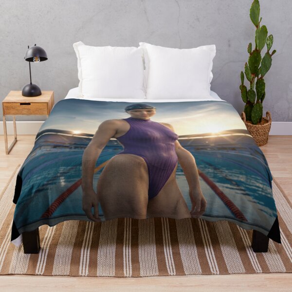 Item preview, Shion - Golden Hour Poolside | Competitive Swimwear Art designed and sold by Atelier Shion.
