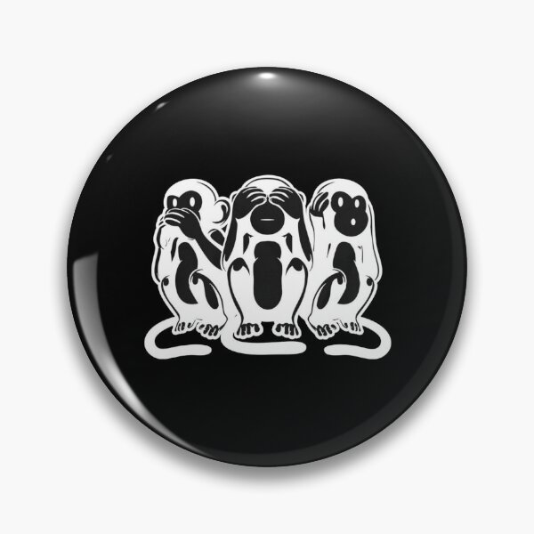 Item preview, 3 Monkey Emojis Hear Speak See No Evil Funny designed and sold by Gbriel3.