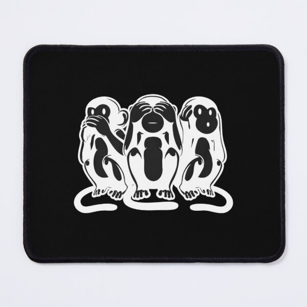 Item preview, 3 Monkey Emojis Hear Speak See No Evil Funny designed and sold by Gbriel3.