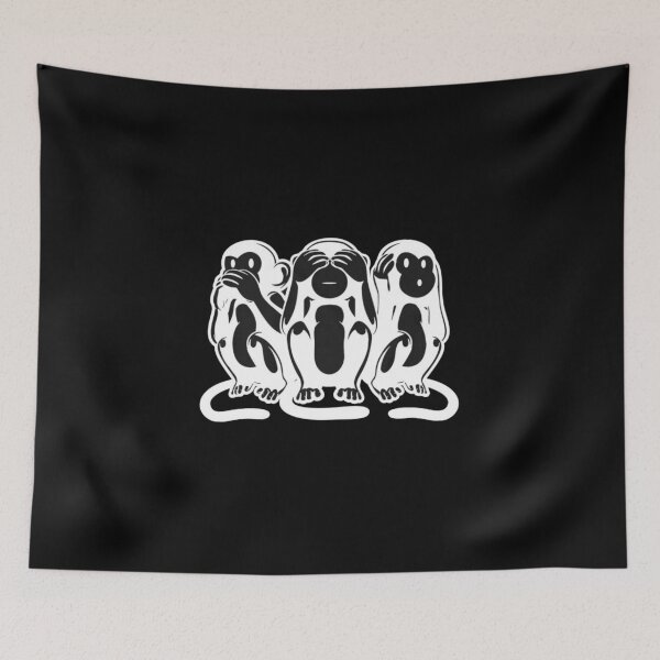 Item preview, 3 Monkey Emojis Hear Speak See No Evil Funny designed and sold by Gbriel3.