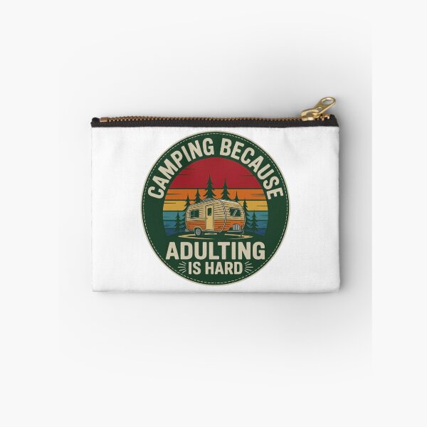 Item preview, Camping Because Adulting Is Hard designed and sold by GabeMountainArt.