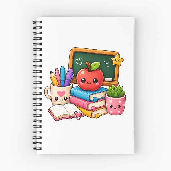 Item preview, Cute Teacher Desk | Kawaii School Supplies Teacher Gift designed and sold by Pixanova.