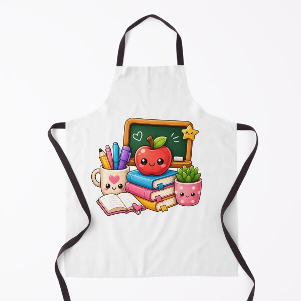 Item preview, Cute Teacher Desk | Kawaii School Supplies Teacher Gift designed and sold by Pixanova.