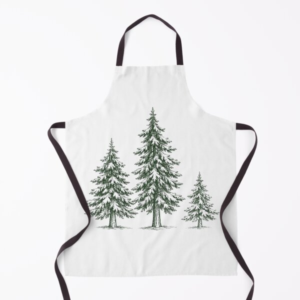 Item preview, Evergreen Trio: Minimalist Pine Tree Forest Illustration designed and sold by 63Hotpeppers.