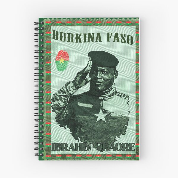 Item preview, Ibrahim Traore Burkina Faso Vintage Postage Stamp Pan-African Art designed and sold by Youngkev-arts.