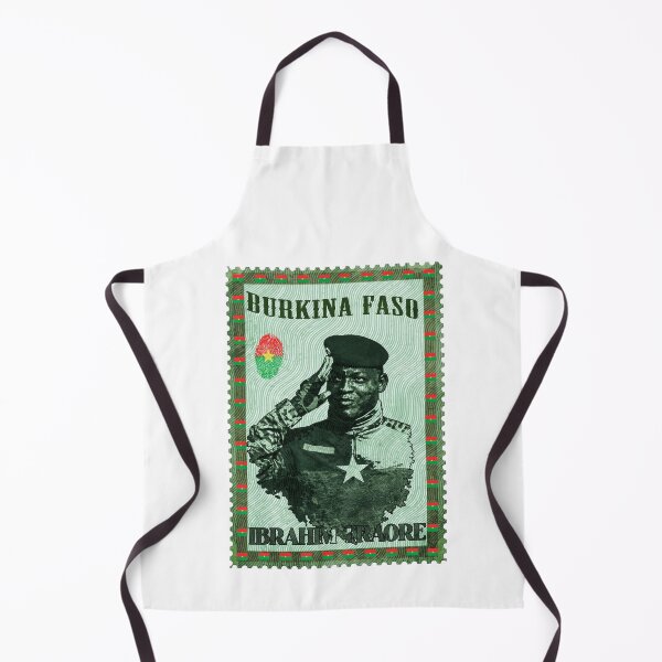 Item preview, Ibrahim Traore Burkina Faso Vintage Postage Stamp Pan-African Art designed and sold by Youngkev-arts.
