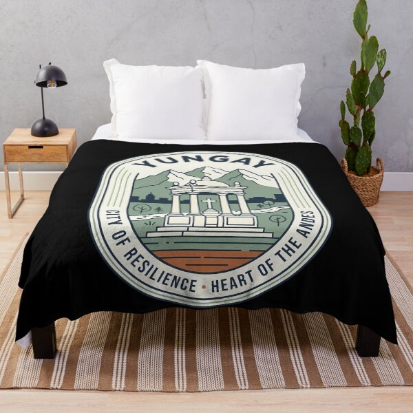 Item preview, Yungay Peru Vintage Travel Emblem Andes Mountains designed and sold by k3rstman1.