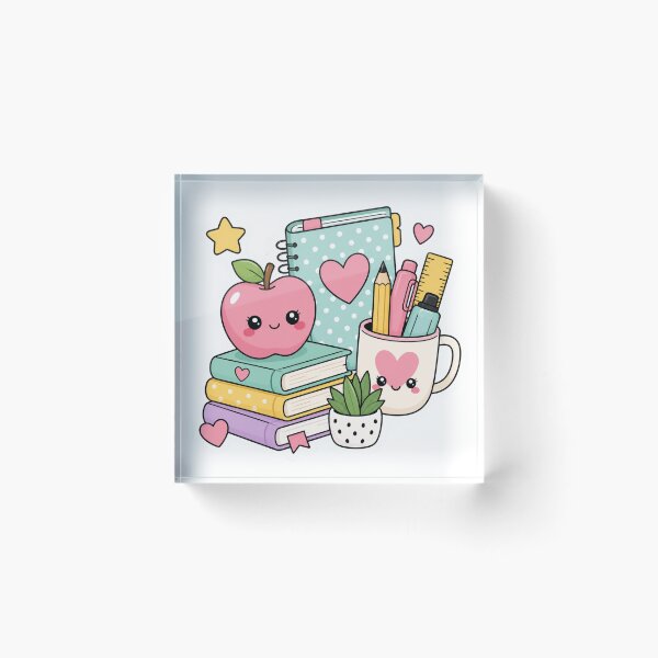 Item preview, Cute Teacher Planner | Kawaii School Supplies Gift designed and sold by Pixanova.