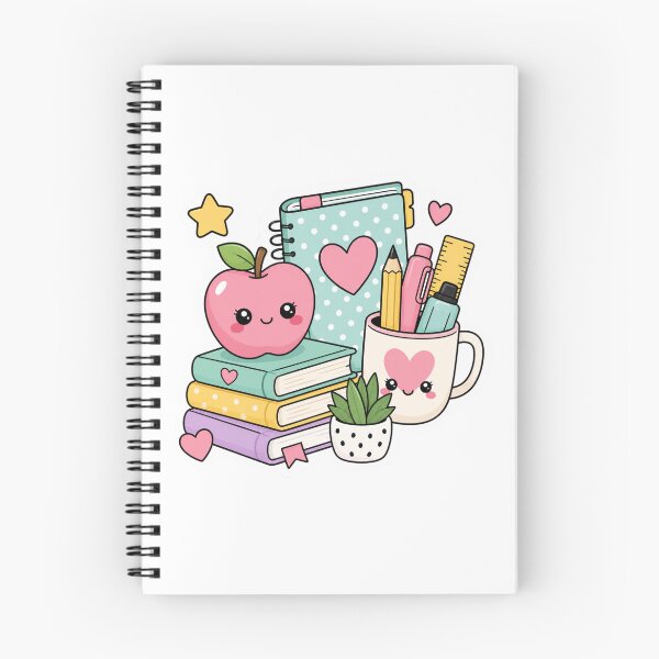 Item preview, Cute Teacher Planner | Kawaii School Supplies Gift designed and sold by Pixanova.