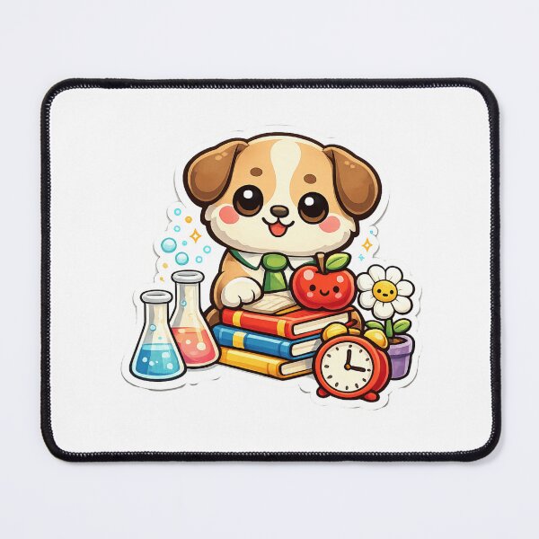 Item preview, Cute Teacher Puppy | Kawaii School Dog Gift designed and sold by Pixanova.