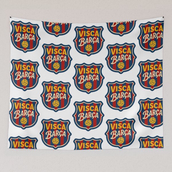 Item preview, Fc Barcelona Visca Barca Badge designed and sold by lenadimoto.